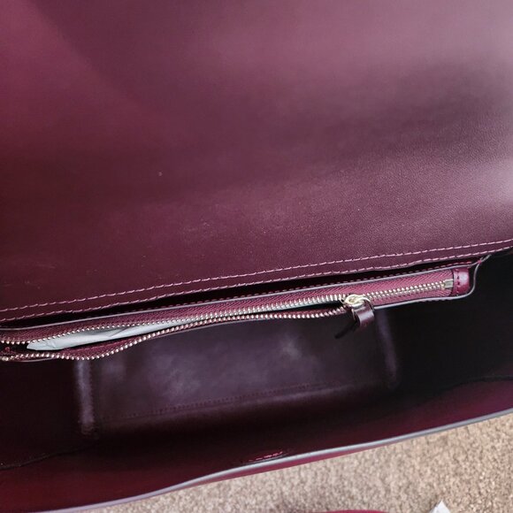 NWT Kate Spade  Backpack Megyn Somerville road chcltchery Burgundy Backpack - Picture 12 of 16